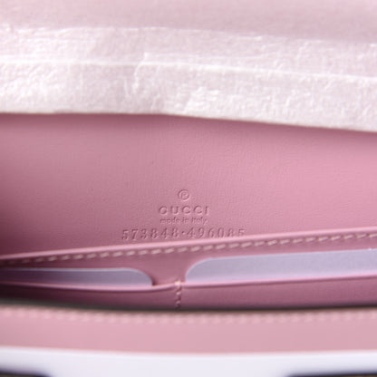 Gucci GG Supreme Monogram Strawberry Chain Wallet 9 of 10