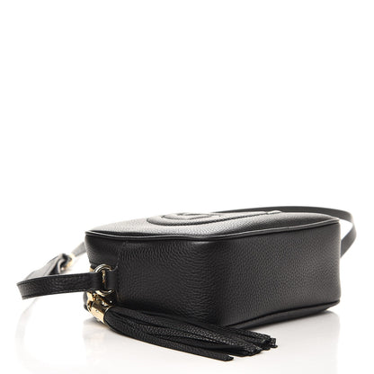 Gucci Pebbled Calfskin Small Soho Disco Bag Black 4 of 7