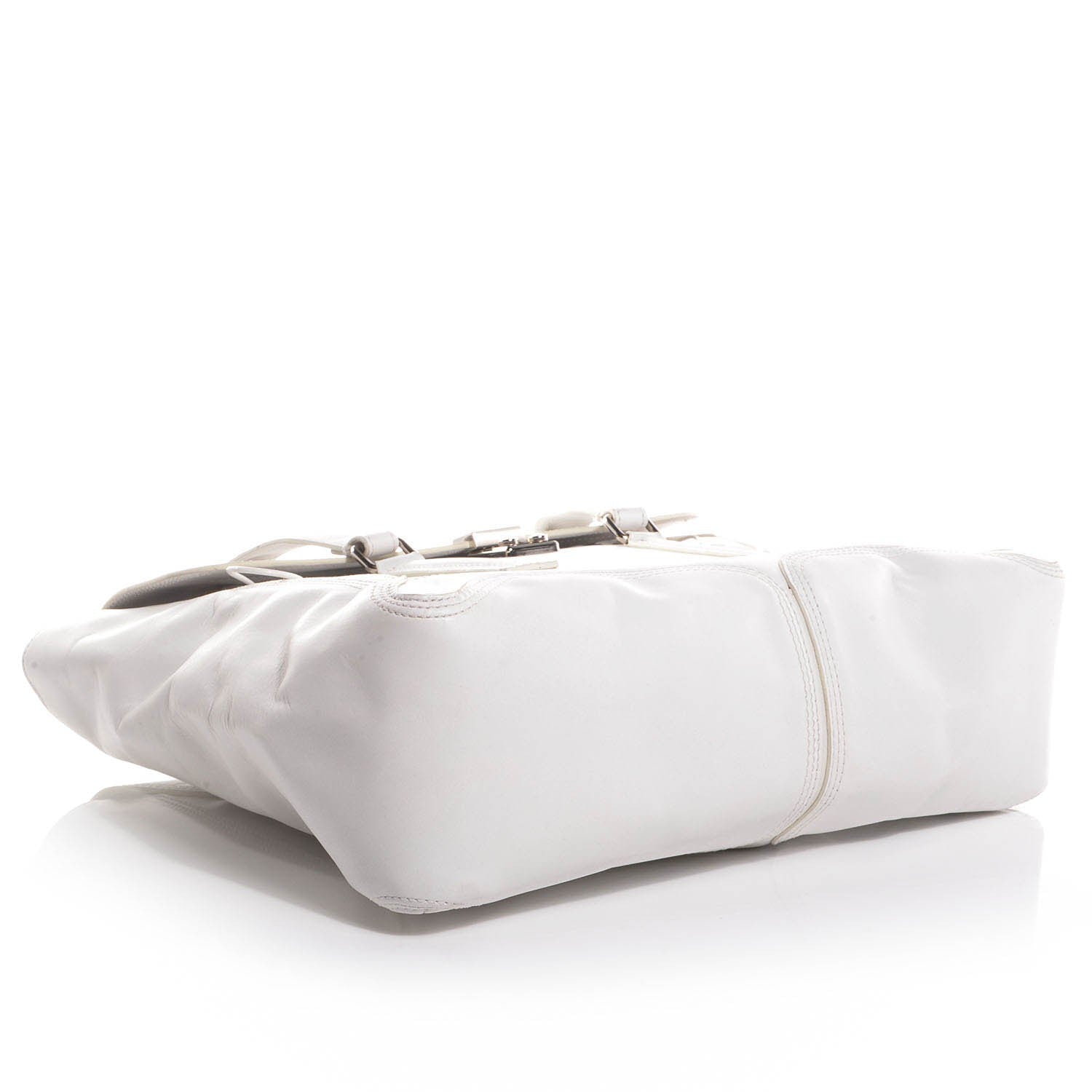 3.1 Phillip Lim 3.1 Calfskin Large Pashli Satchel White 7 of 12