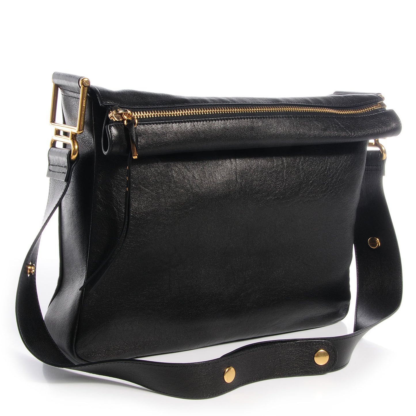 Sheepskin Vanessa Chain Shoulder Bag Black