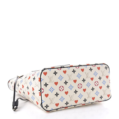 Louis Vuitton Game On Neverfull MM White 5 of 11
