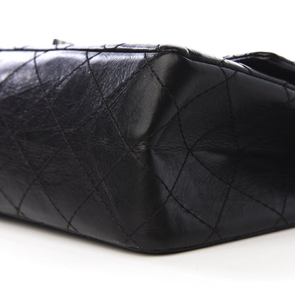 Chanel Aged Calfskin Quilted 2.55 Reissue 226 Flap Black 6 of 8