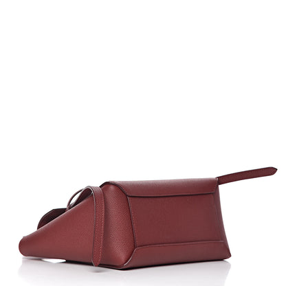 Celine Grained Calfskin Nano Belt Bag Ruby 4 of 11