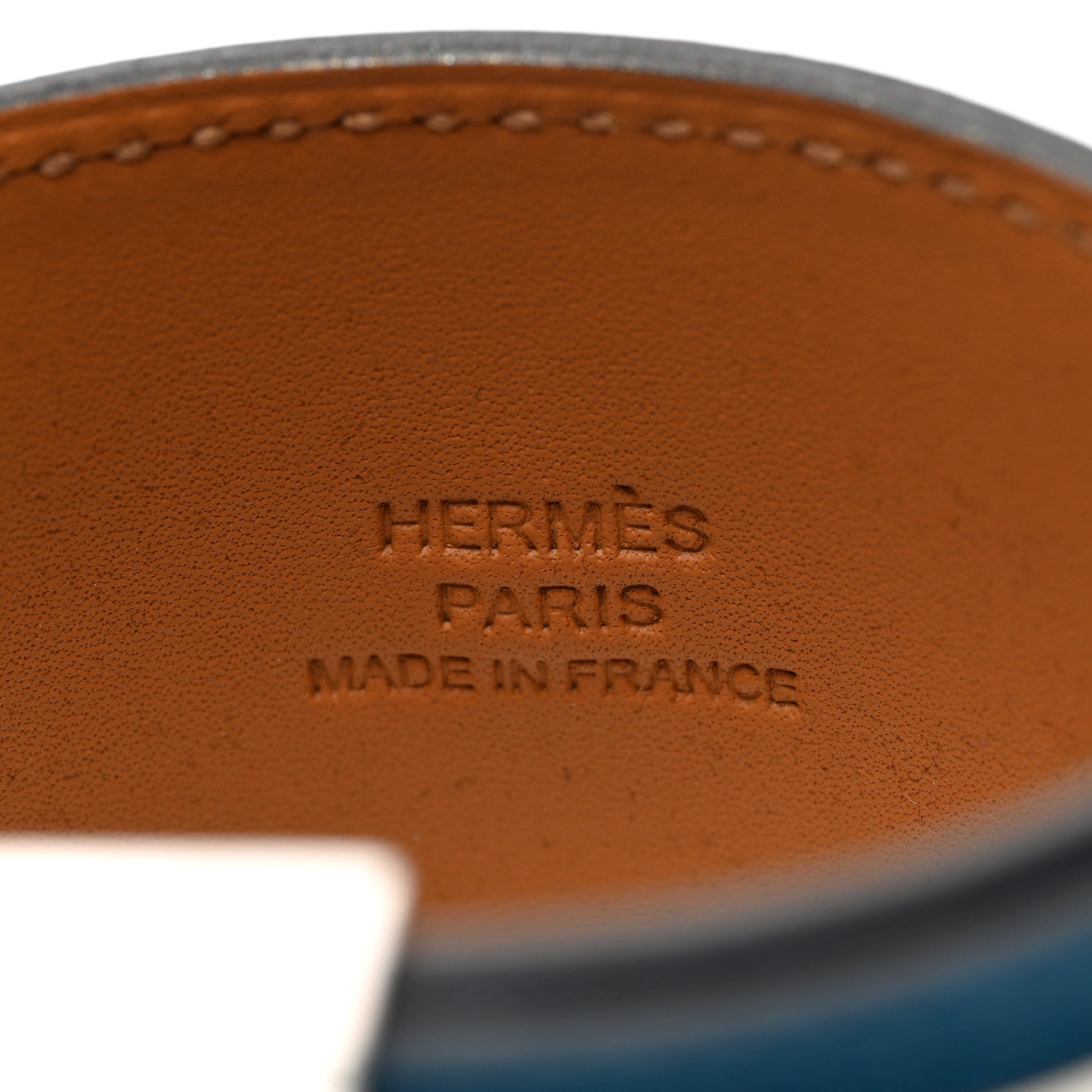 Hermes Epsom Collier de Chien CDC Bracelet S Blue Izmir 4 of 5