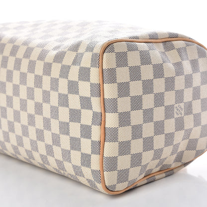 Louis Vuitton Damier Azur Speedy 30 6 of 15
