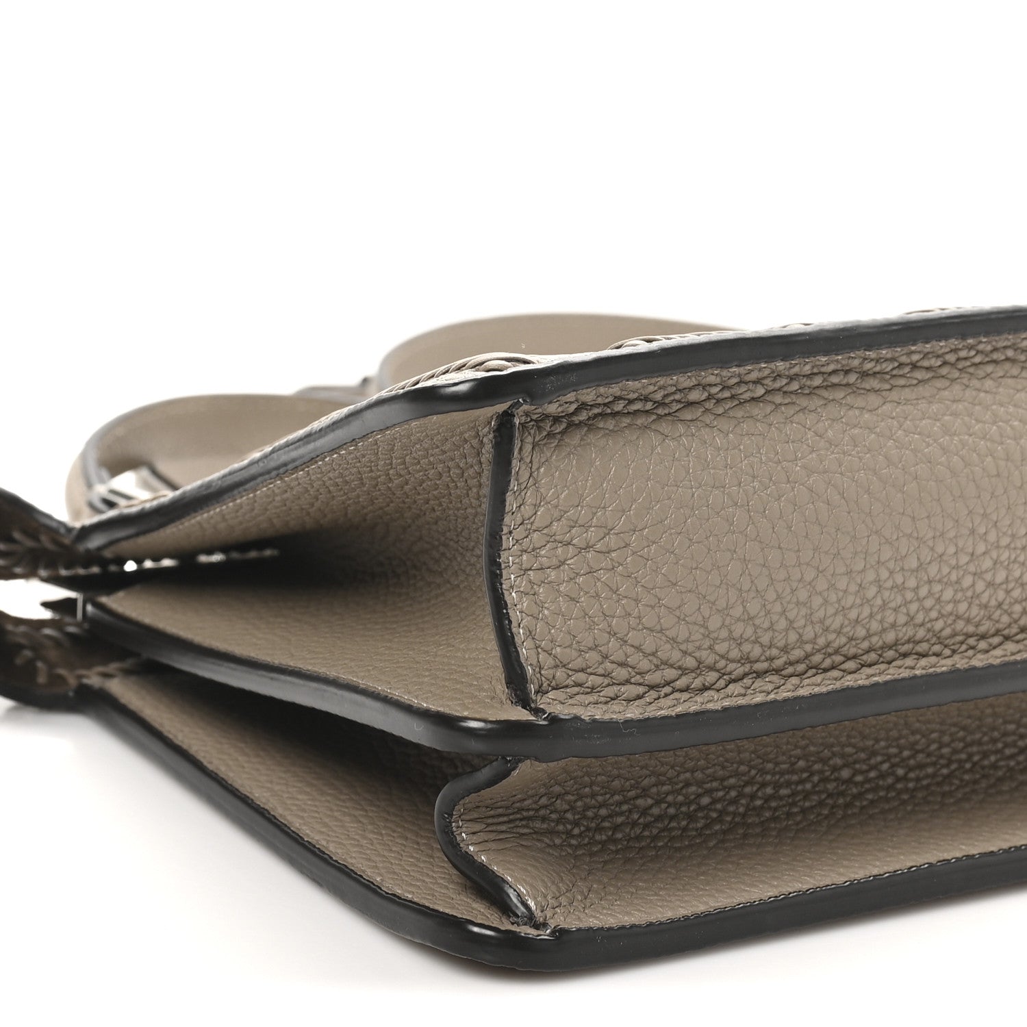 Fendi Cuoio Romano Nappa Intreccio FF Small Peekaboo I SEE U Corda 9 of 10
