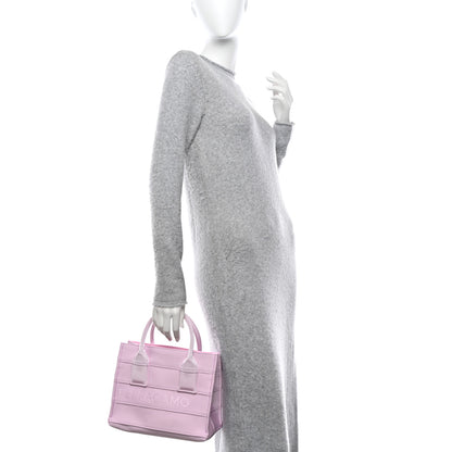 Salvatore Ferragamo SALVATORE FERRAGAMO Nylon Logo Printed Tote Pink 2 of 11