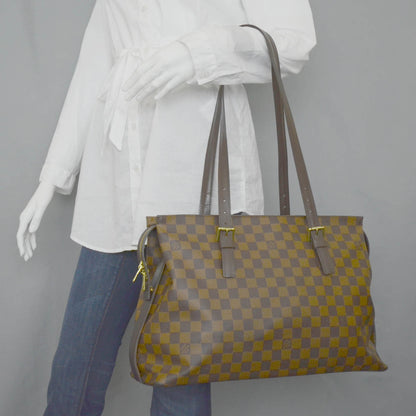 Louis Vuitton Damier Ebene Chelsea Tote 2 of 9