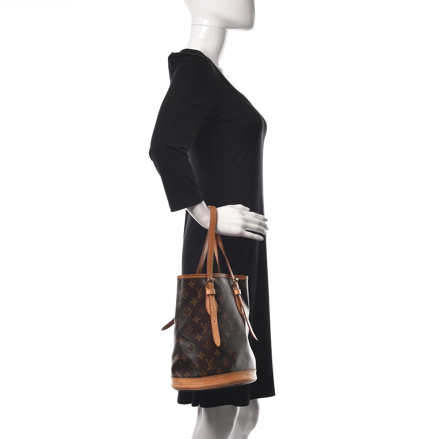 Monogram Petit Bucket 23