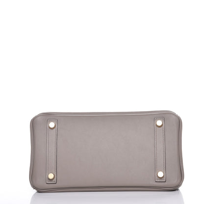 Hermes Swift Birkin 25 Gris Asphalte 6 of 27