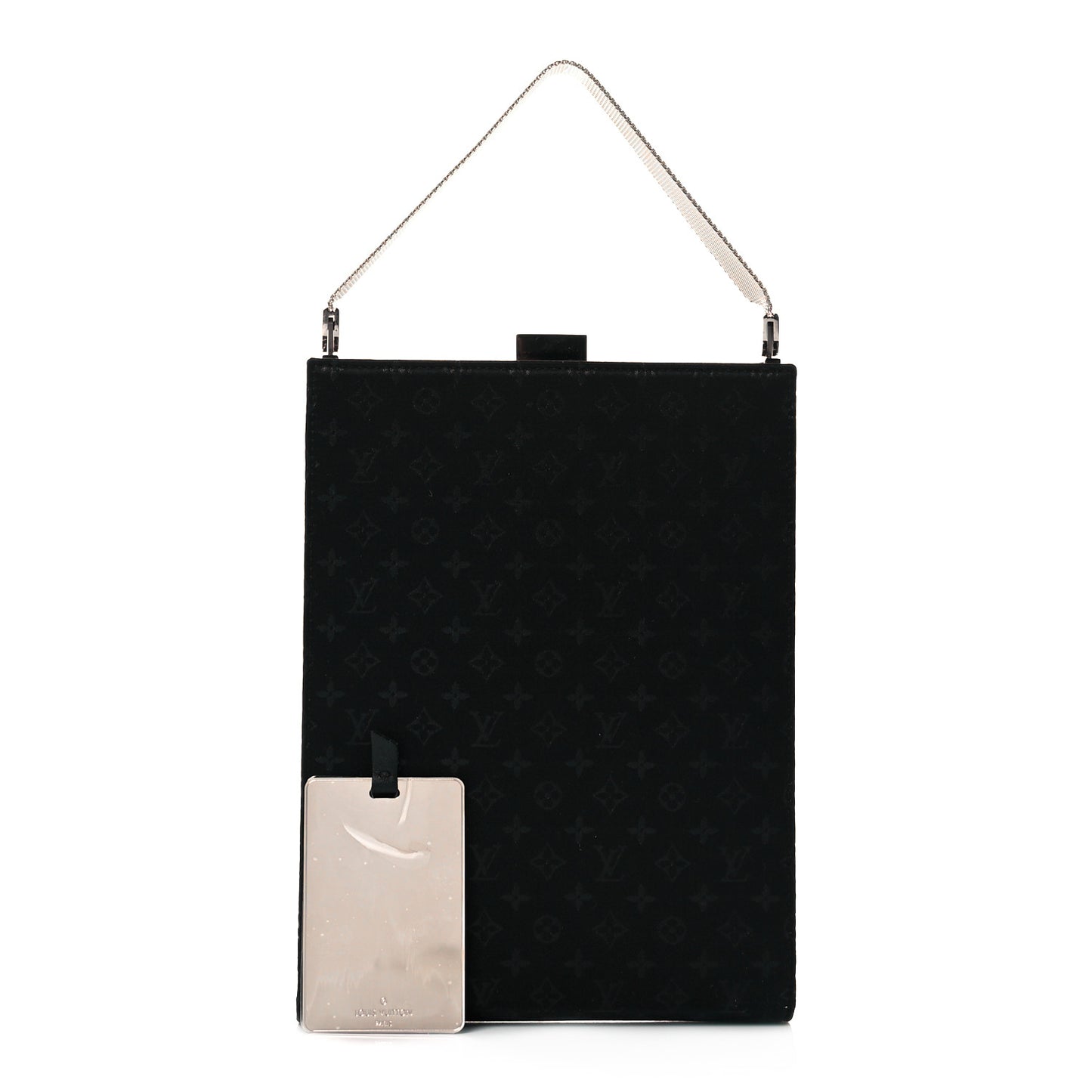 Satin Monogram Ange GM Black