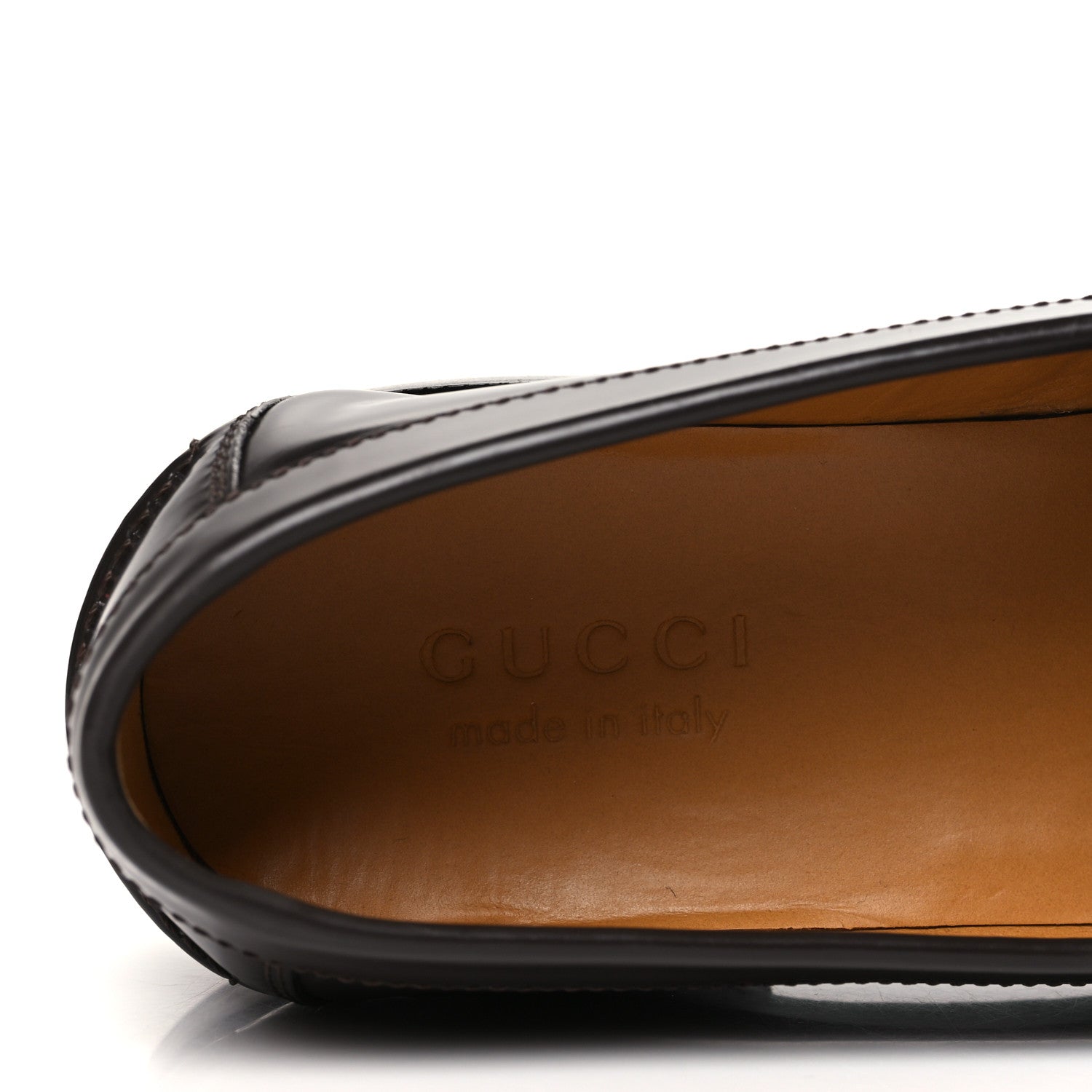 Gucci GG Supreme Monogram Mens Double Buckle Loafers 9 Beige Ebony Cocoa 8 of 10