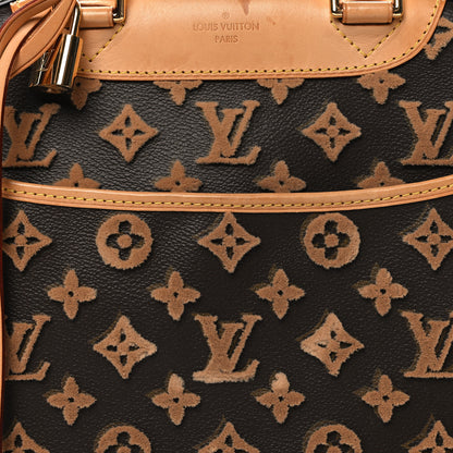 Louis Vuitton Monogram Tuffetage Deauville Cube Caramel 7 of 10