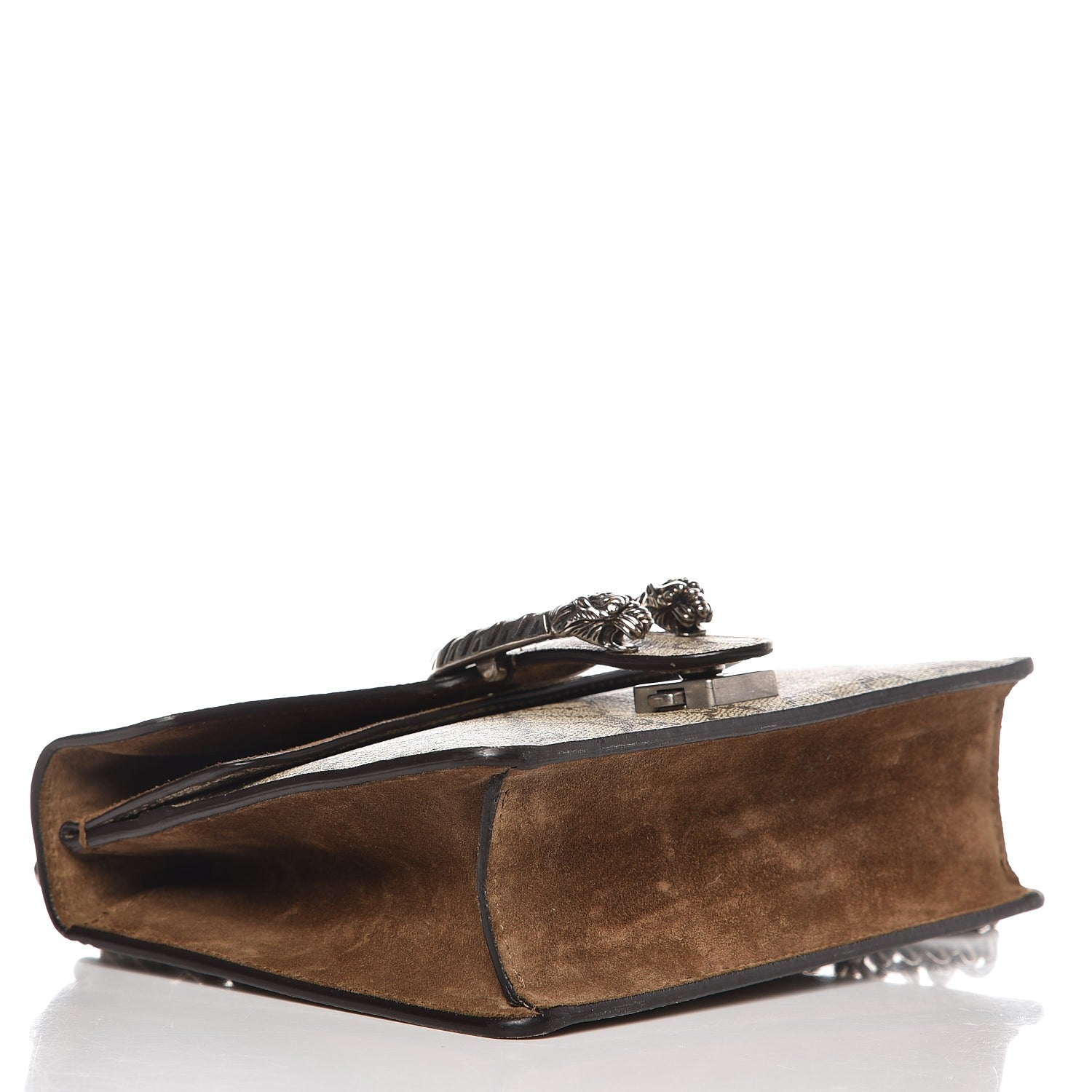 Gucci GG Supreme Monogram Mini Dionysus Shoulder Bag Taupe 4 of 7