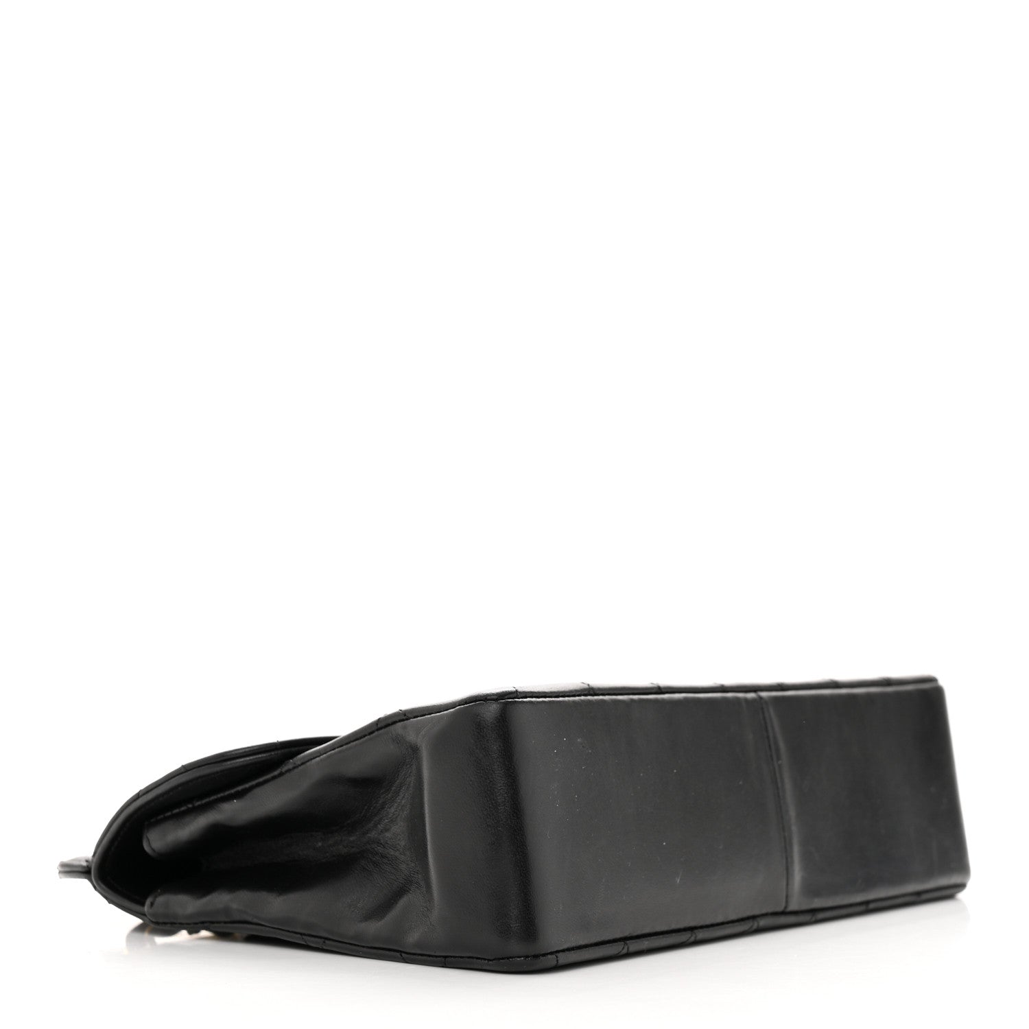 Chanel Lambskin Quilted Medium Single Flap Black 4 of 18