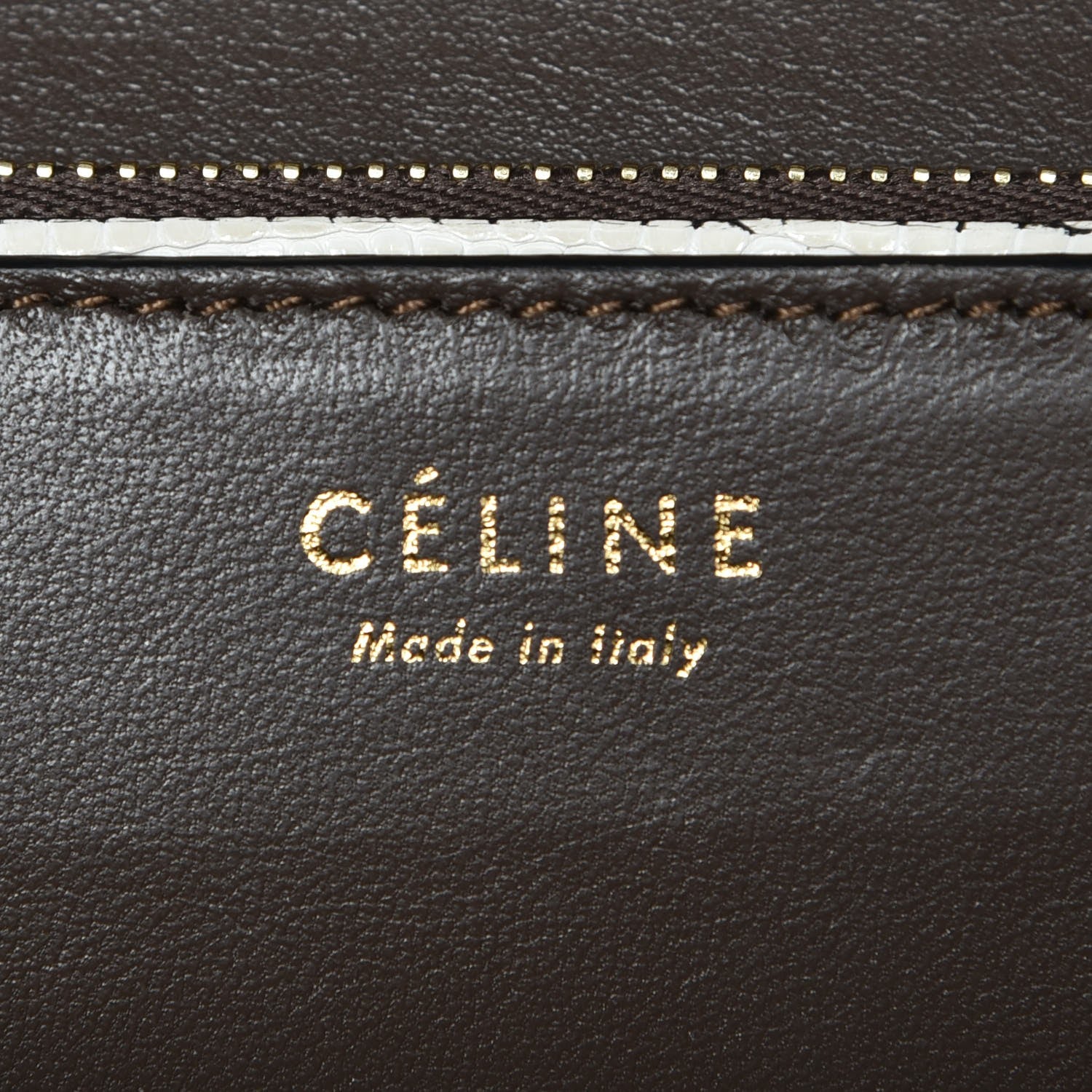 Celine Lizard Medium Classic Box Flap Bag Natural 6 of 6