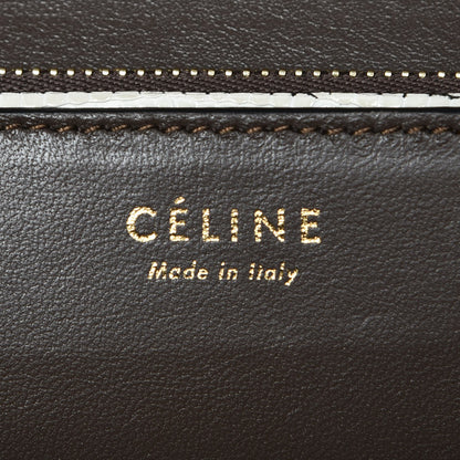 Celine Lizard Medium Classic Box Flap Bag Natural 6 of 6