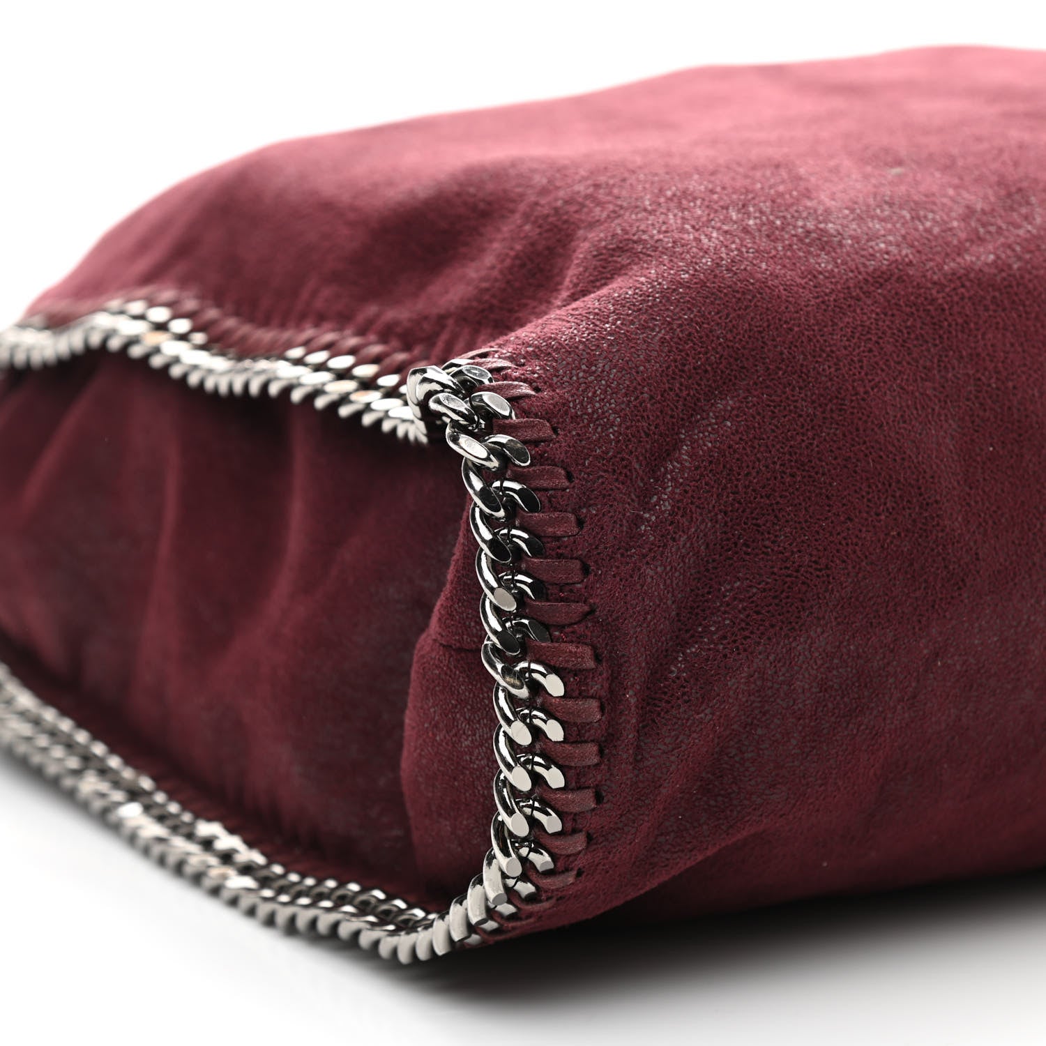 Stella McCartney Shaggy Deer Falabella Fold Over Tote Plum 8 of 10