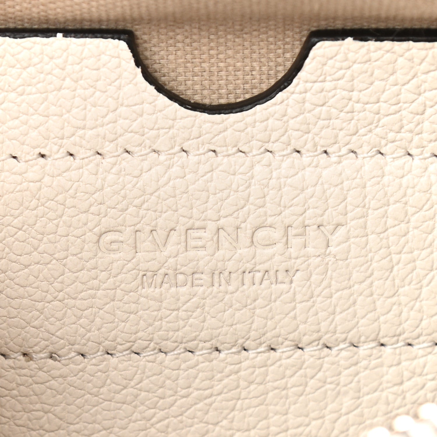 Givenchy Sugar Goatskin Nano Antigona Ivory 6 of 10