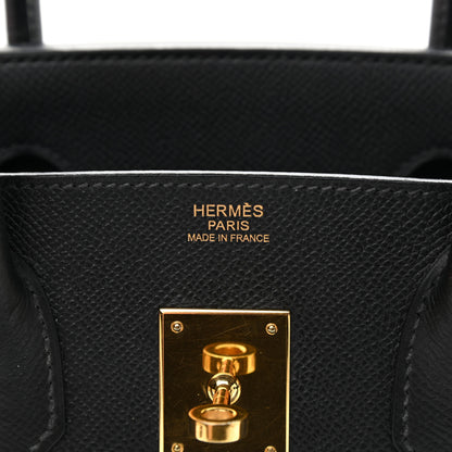 Hermes Epsom Birkin 30 Black 6 of 11