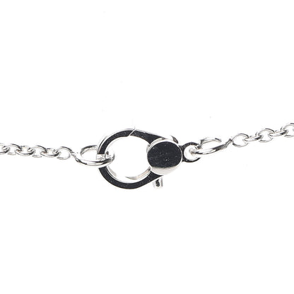 Hermes 18K White Gold Diamond Finesse Pendant Necklace 4 of 6