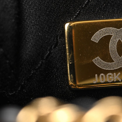 Chanel Shiny Calfskin Quilted Mini Chanel 22 Black 7 of 10