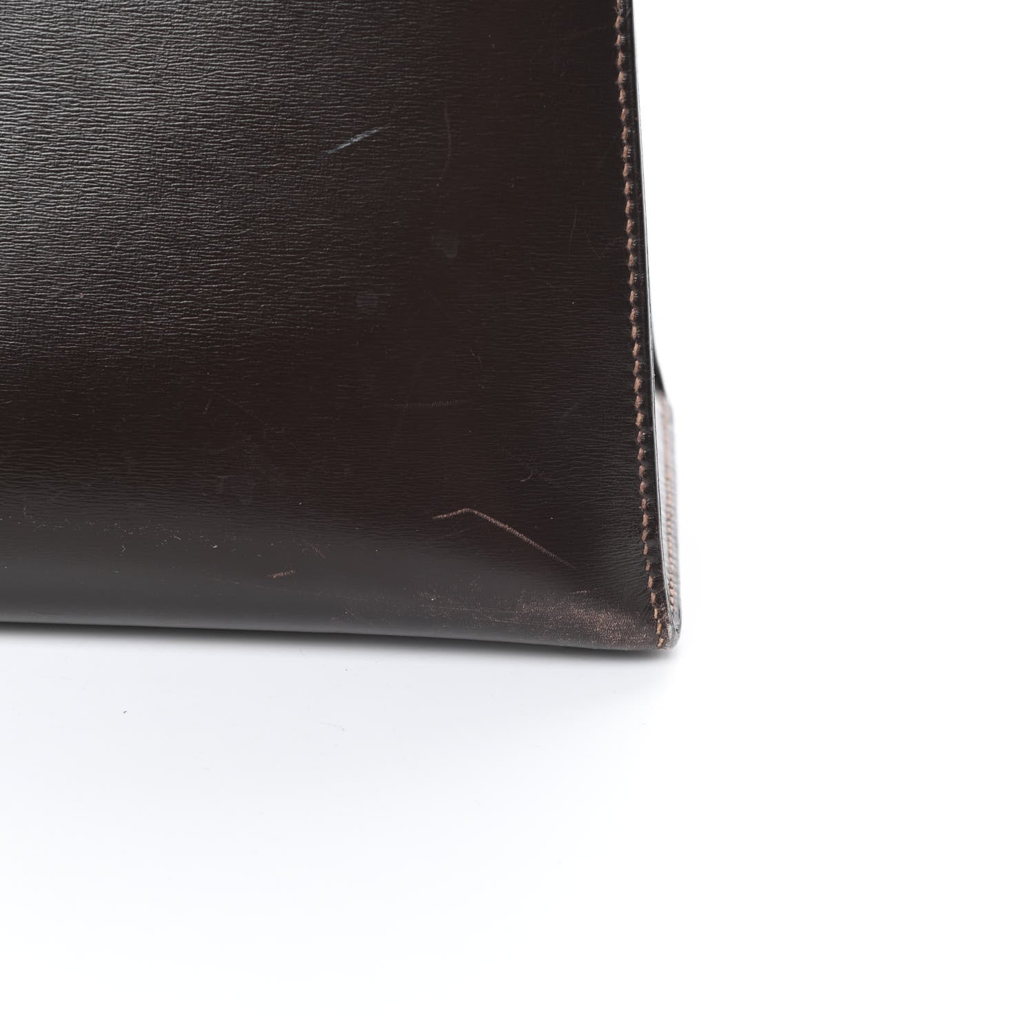 Hermes Box Kelly Sellier 32 Chocolate 20 of 24