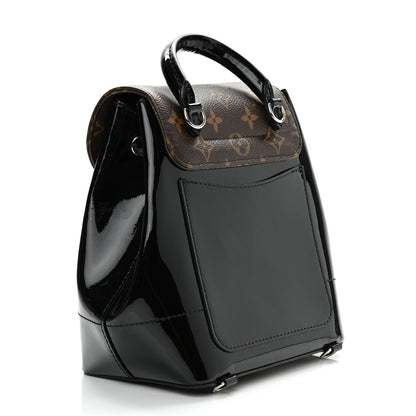 Louis Vuitton Patent Monogram Hot Springs Backpack Black 3 of 10
