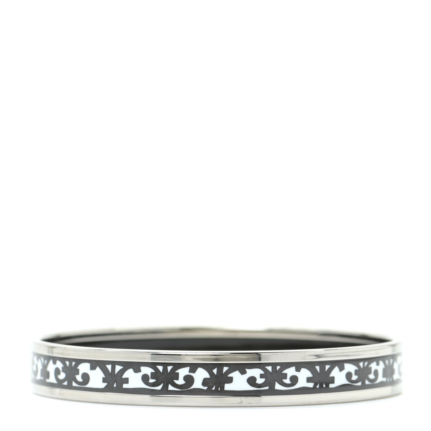 Enamel Printed Narrow Balcons Du Guadalquivir Bracelet 65 Black