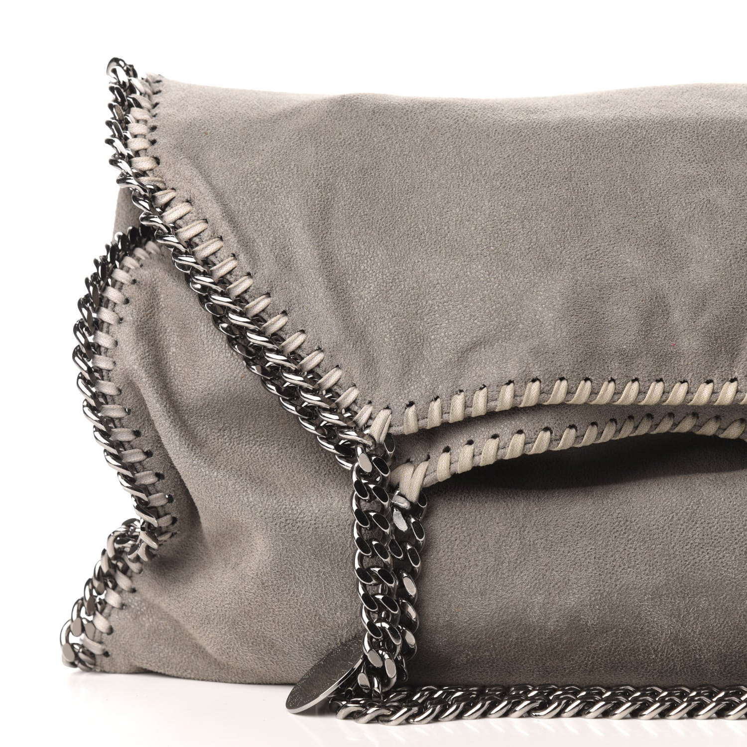 Stella McCartney Shaggy Deer Big Falabella Tote Grey 13 of 13