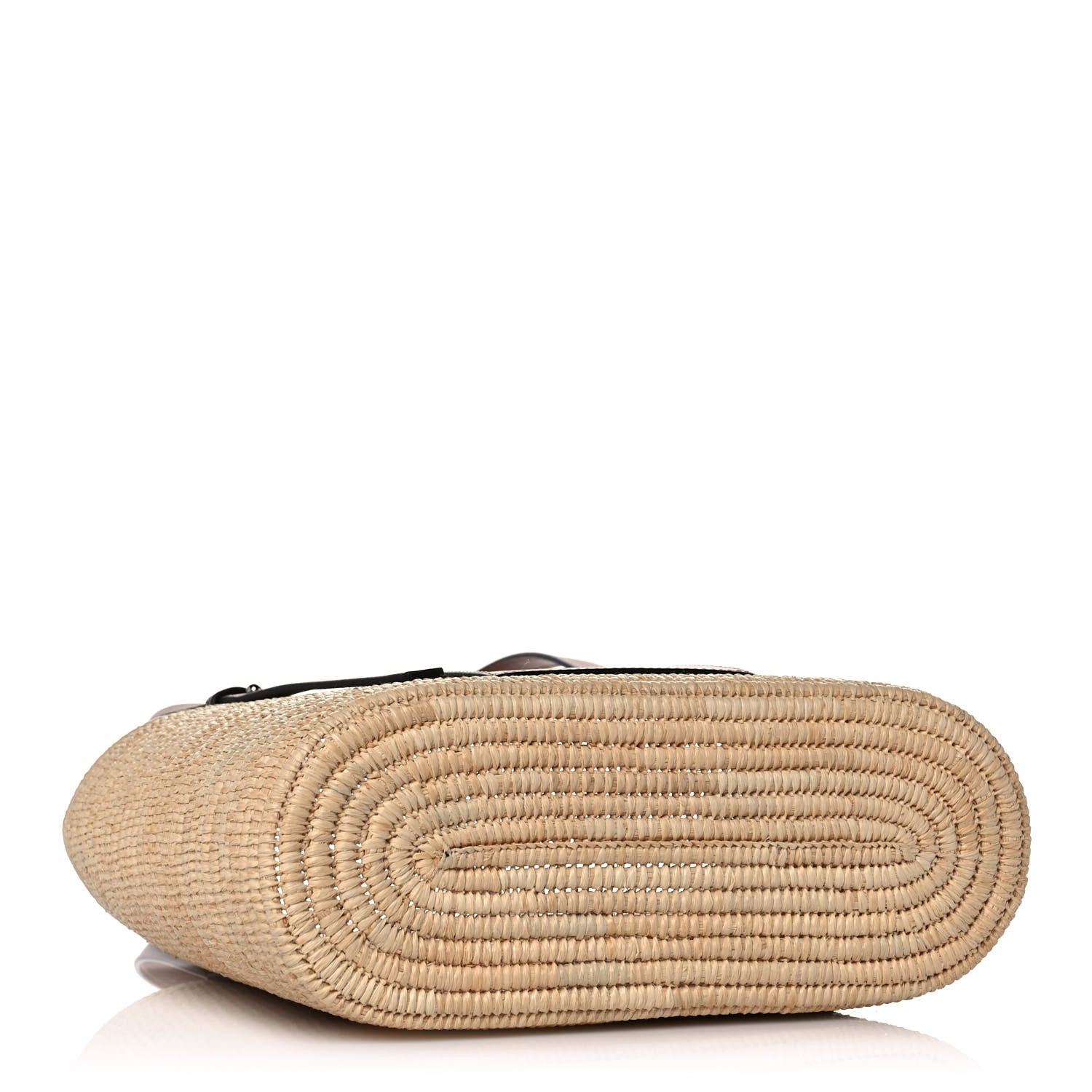 Loewe Raffia Small Square Basket Tote Bag Natural Tan 4 of 11