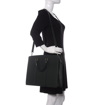 Louis Vuitton Taiga Lozan Briefcase Epicea 2 of 15