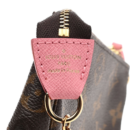 Louis Vuitton Monogram Illustre Mini Pochette Accessories Rose 6 of 7