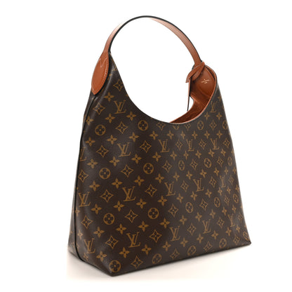 Louis Vuitton Monogram Flower Hobo Caramel 3 of 9