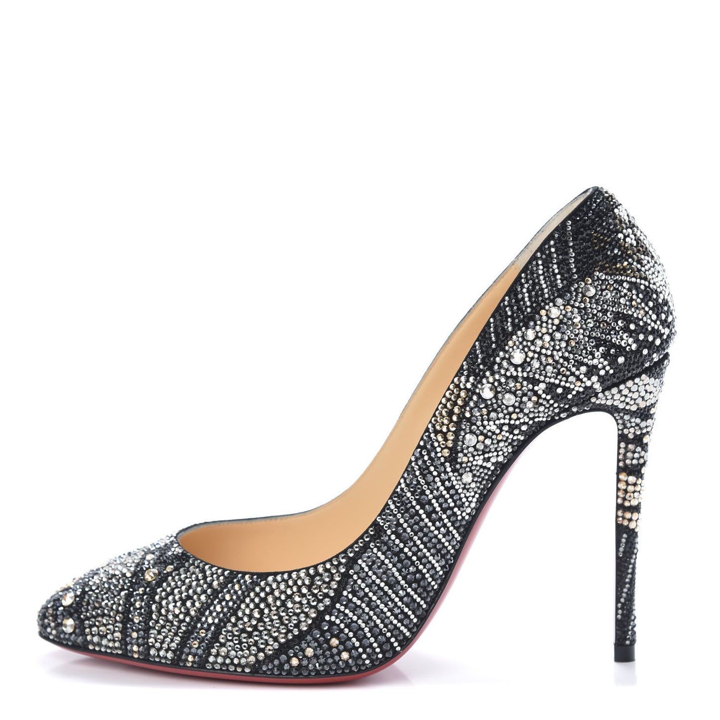 Suede Strass Eloise 100 Pumps 35.5 Black