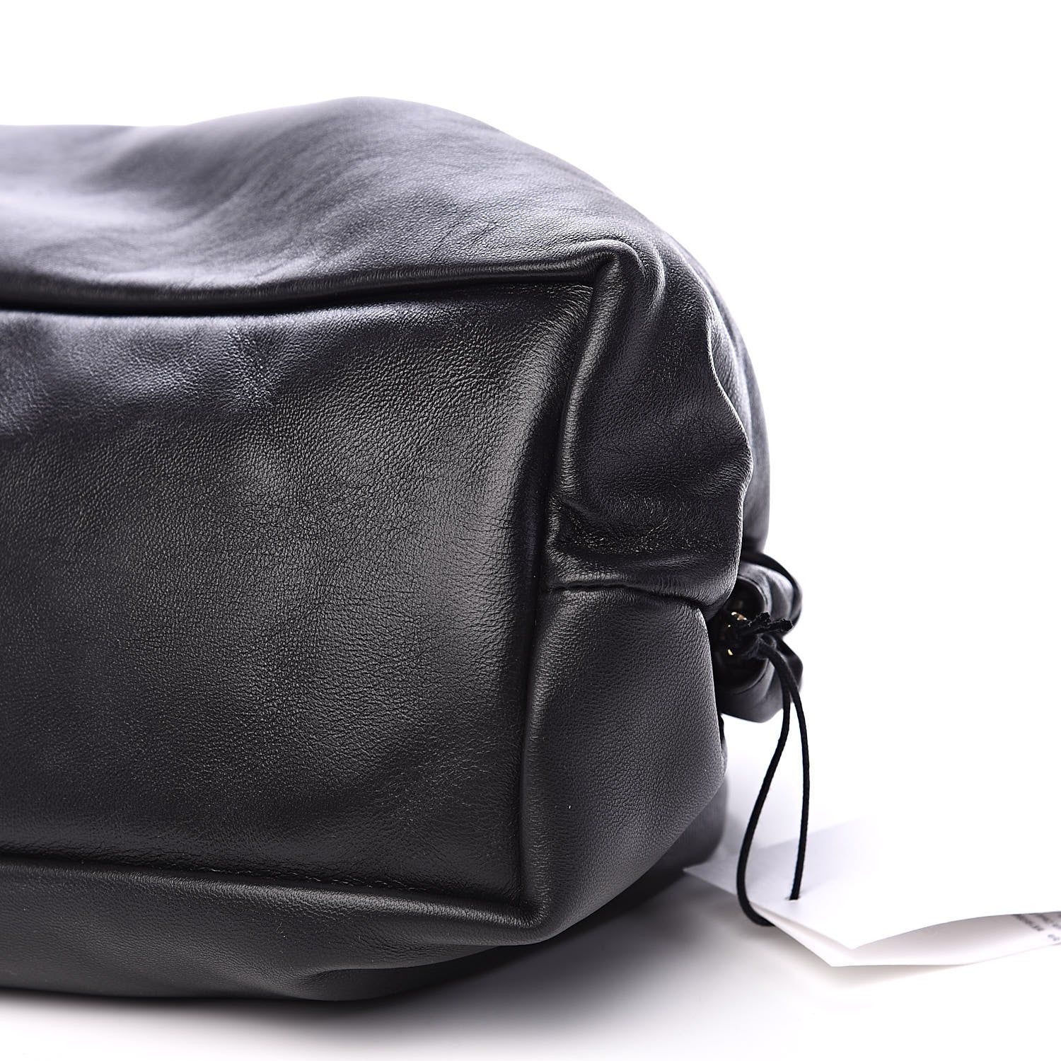 Mansur Gavriel Lambskin Cloud Clutch Black Flamma 9 of 9