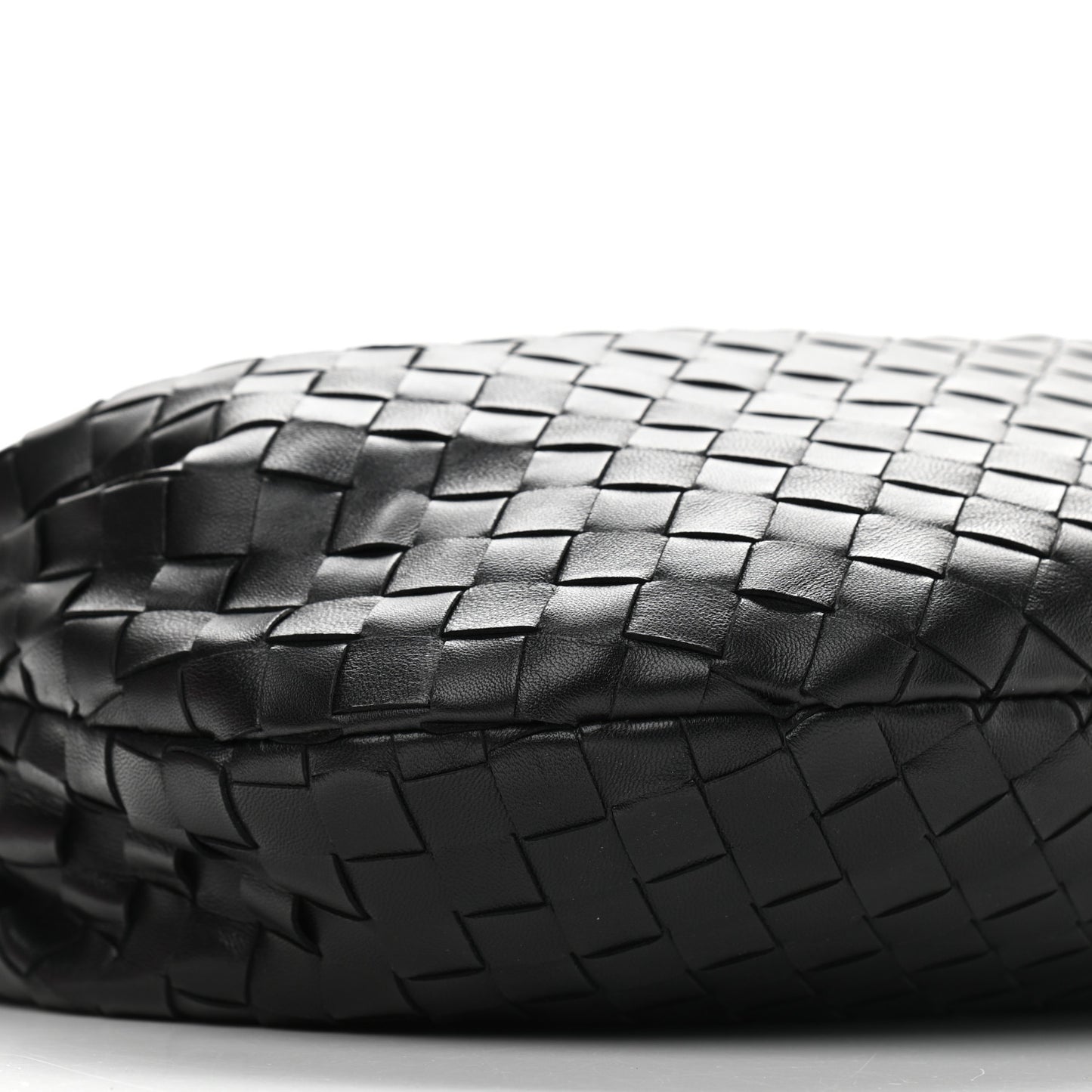 Nappa Intrecciato Teen Jodie Hobo Black