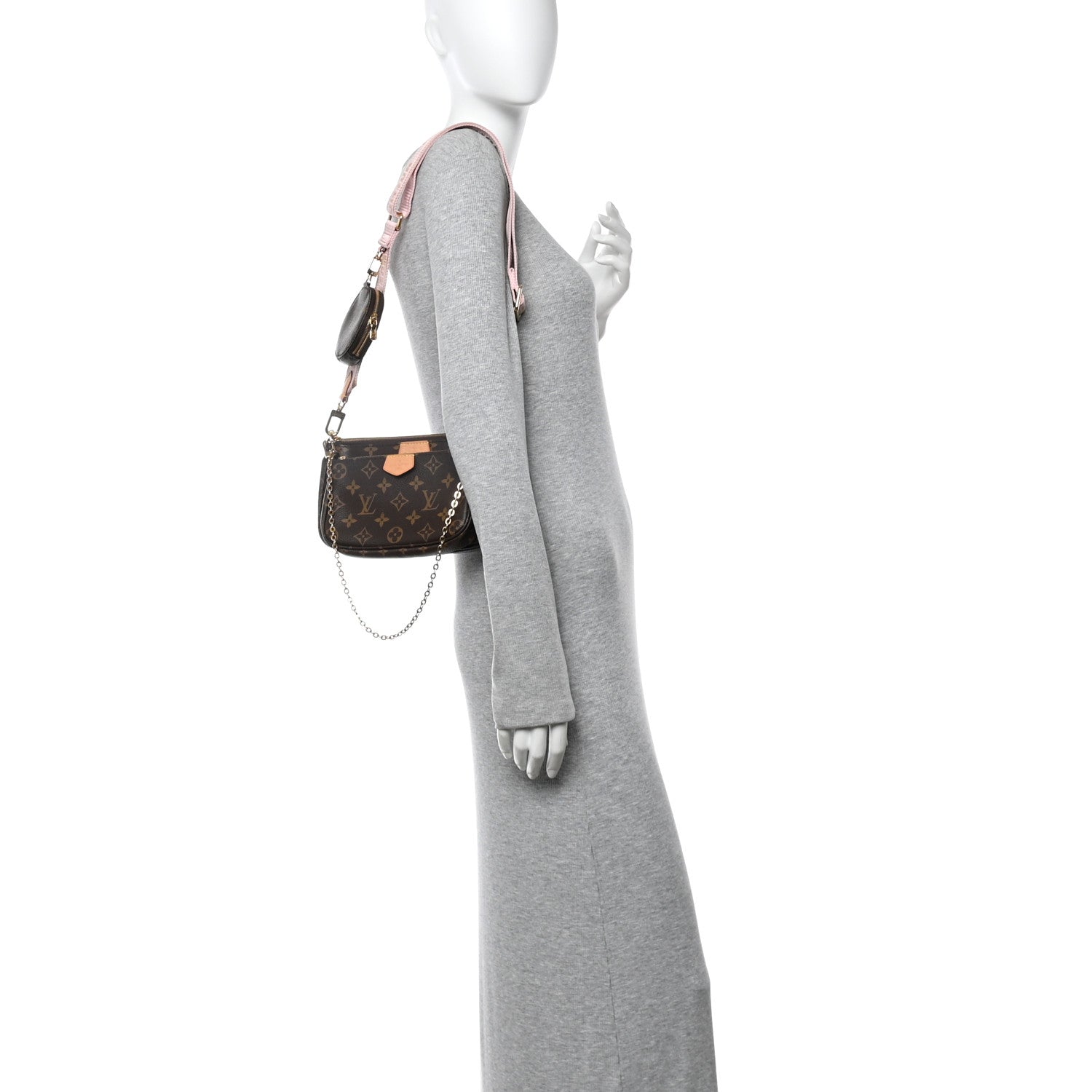 Louis Vuitton Monogram Multi Pochette Accessories Rose Clair 2 of 10