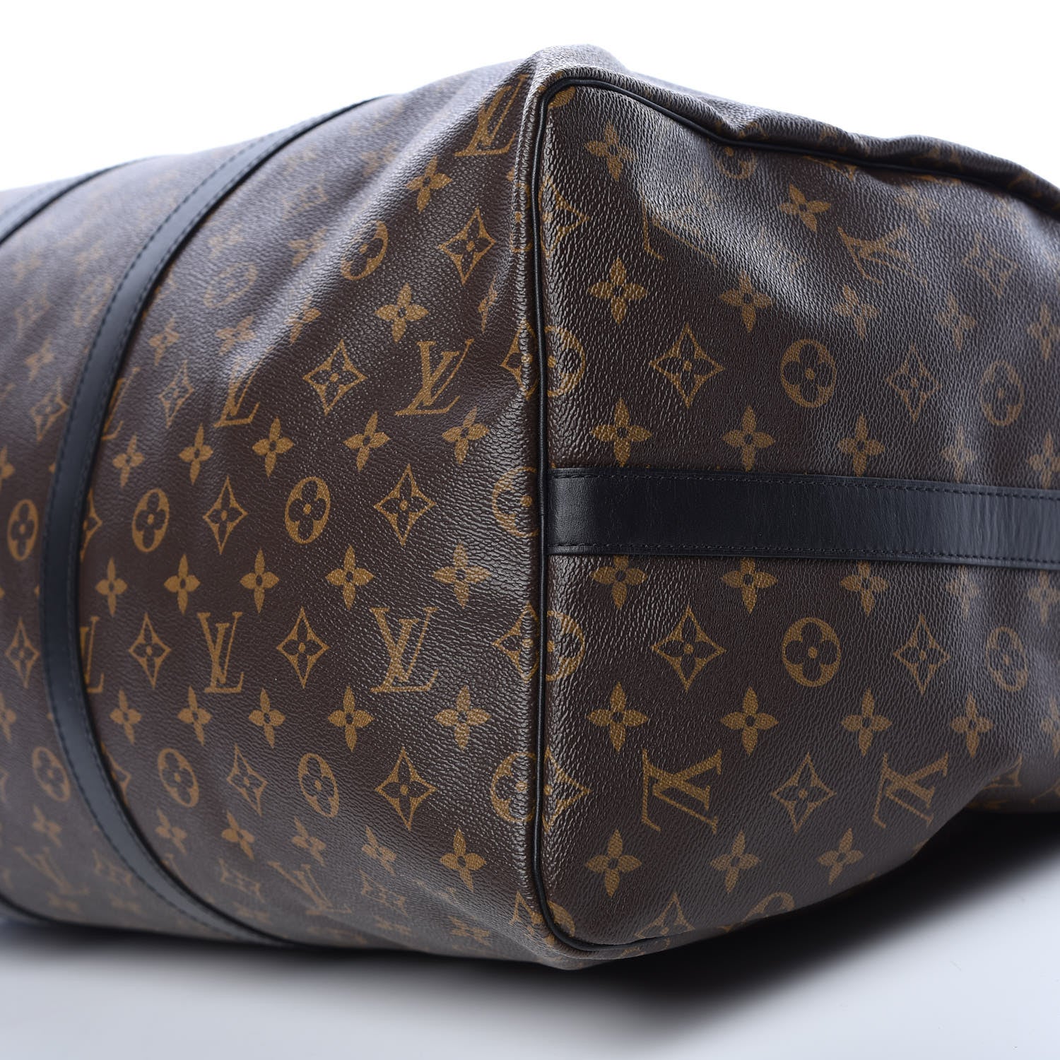 Louis Vuitton Monogram Macassar Keepall Bandouliere 55 9 of 9