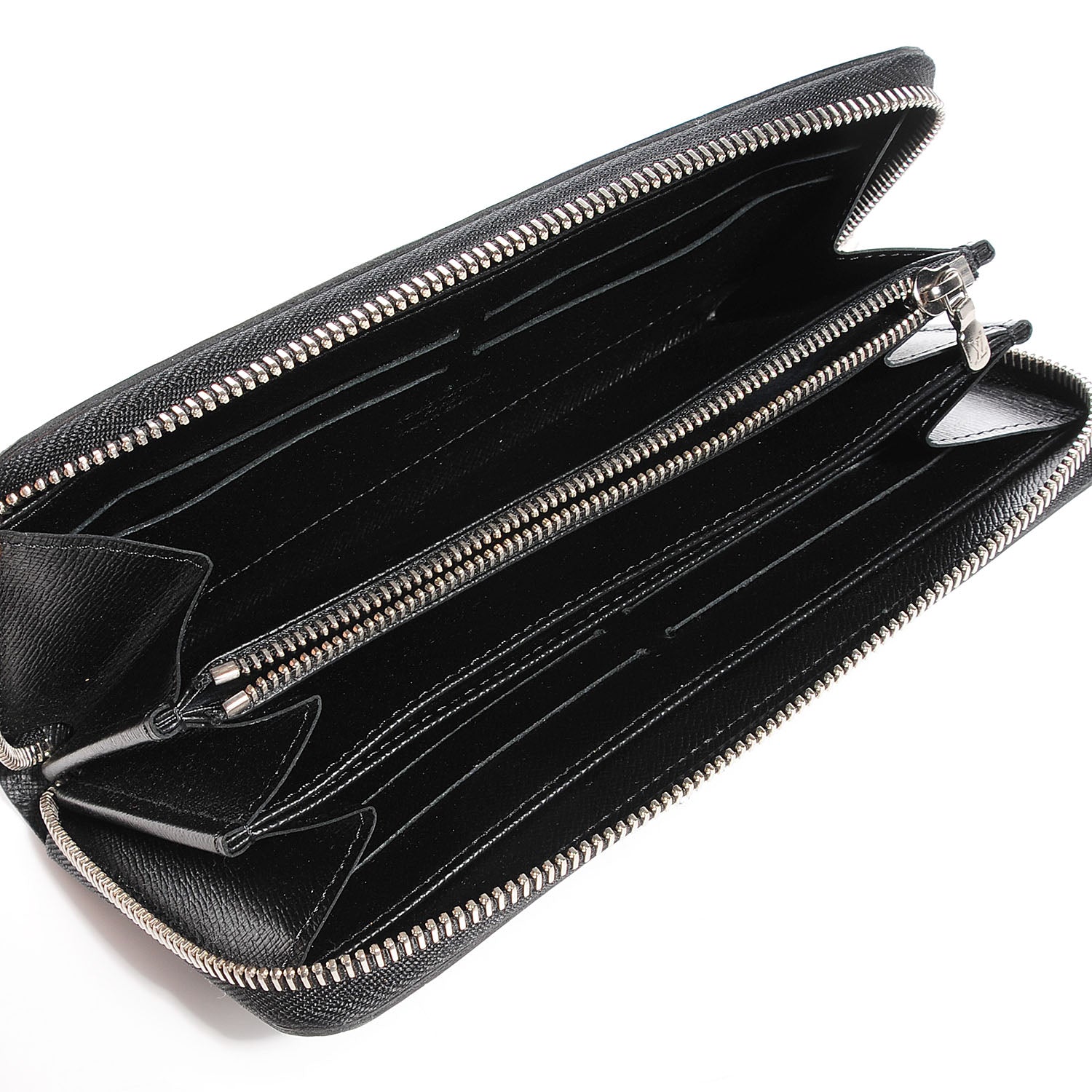 Louis Vuitton Epi Electric Zippy Wallet Black 6 of 8
