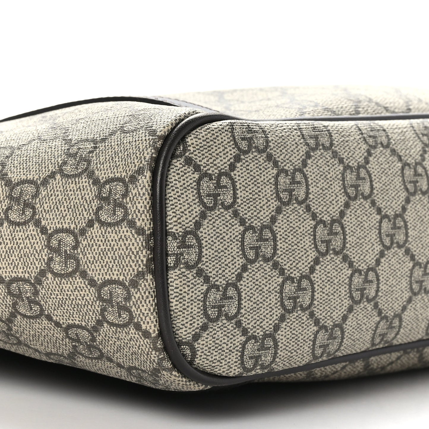 GG Supreme Monogram Medium Joy Tote Dark Brown