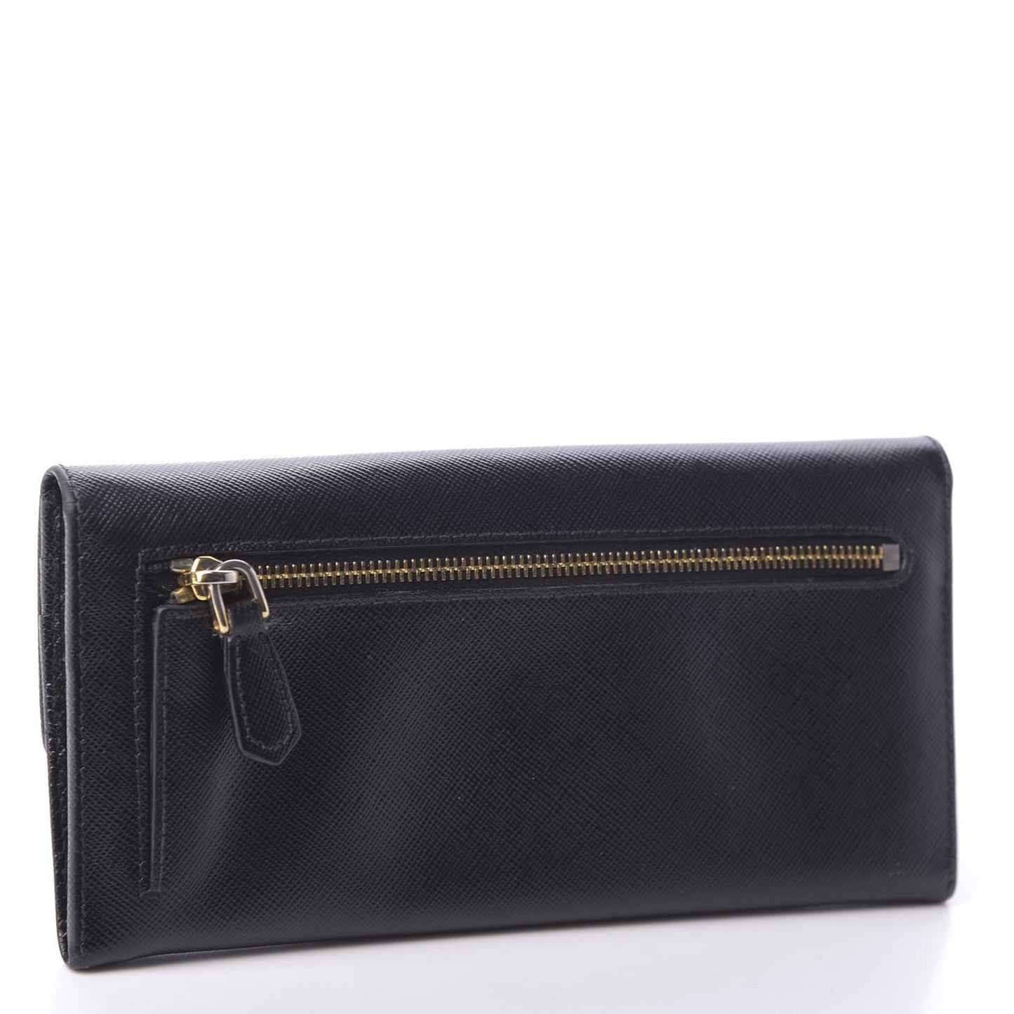 Saffiano Stones Continental Wallet Black