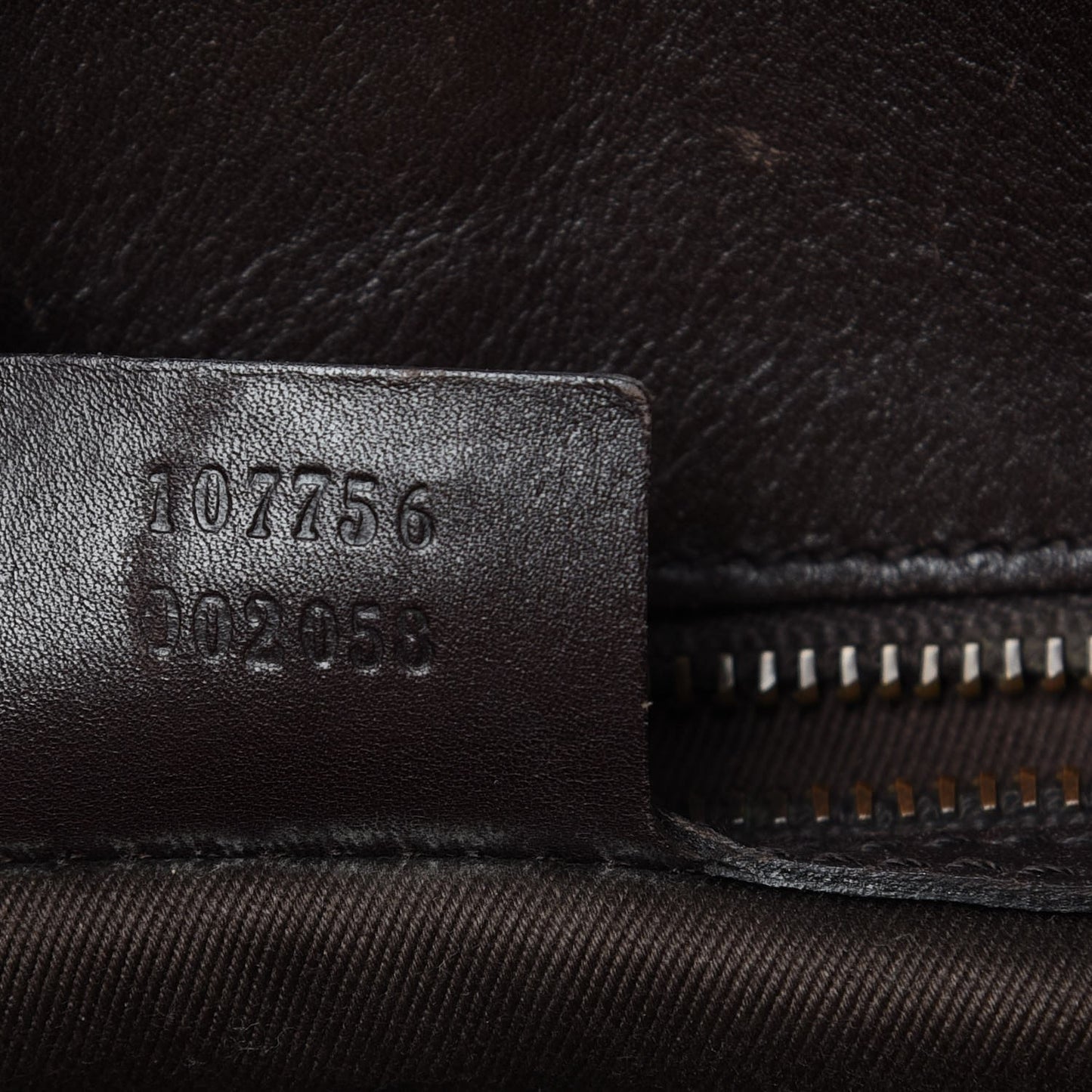 Monogram Tote Brown