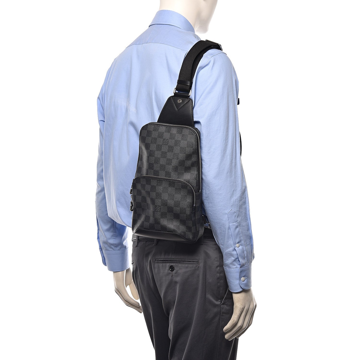 Louis Vuitton Damier Graphite Avenue Sling Backpack 2 of 13