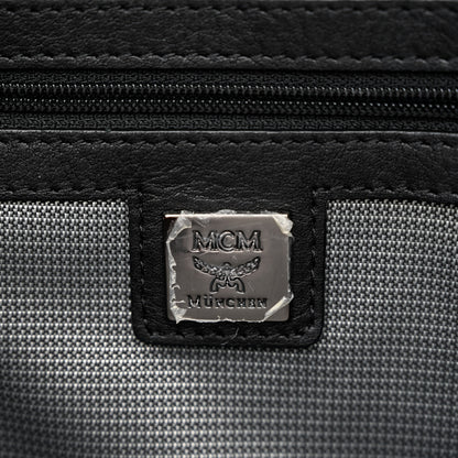 MCM Visetos Small Side Stud Stark Backpack Green 5 of 9