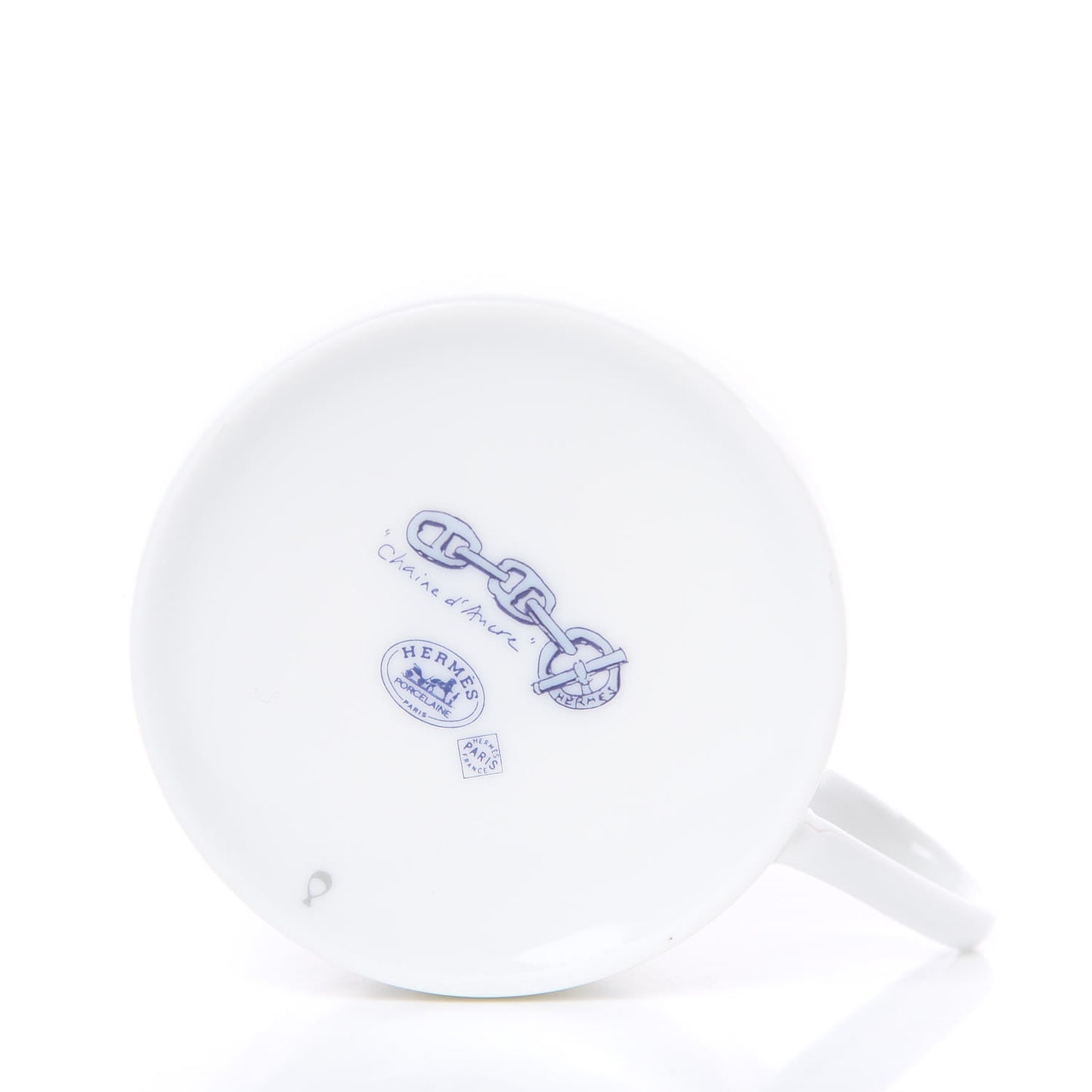 Porcelain Chaine d'Ancre Tea Cup And Saucer Set Of 2