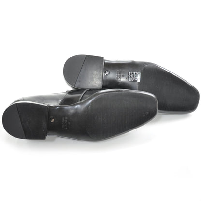 Gucci Mens Leather Loafers 10 Black 5 of 8