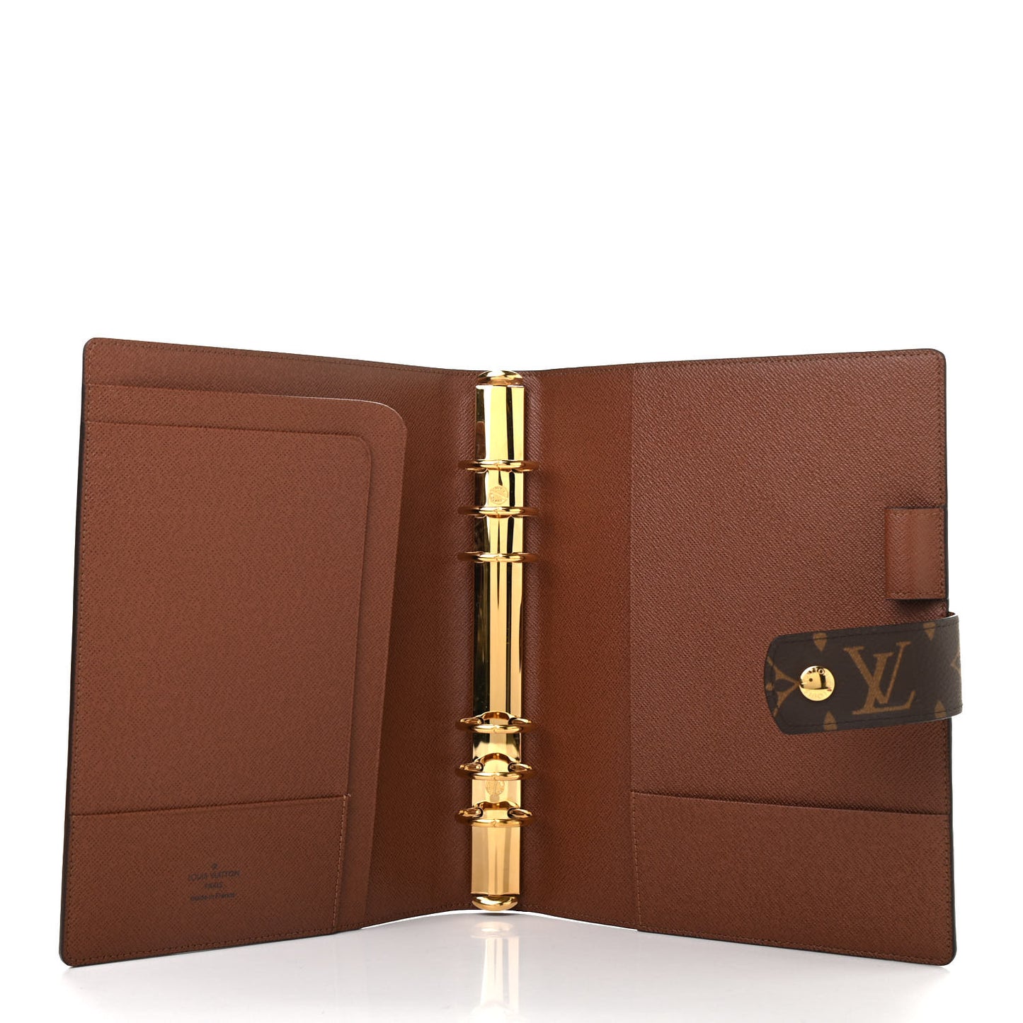 Monogram Large Ring Agenda Cover