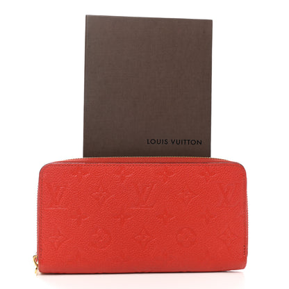 Louis Vuitton Empreinte Zippy Wallet Poppy 7 of 7