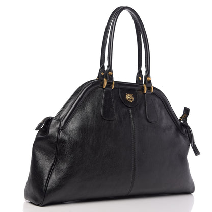 Gucci Calfskin Large Re(Belle) Top Handle Bag Black 3 of 10